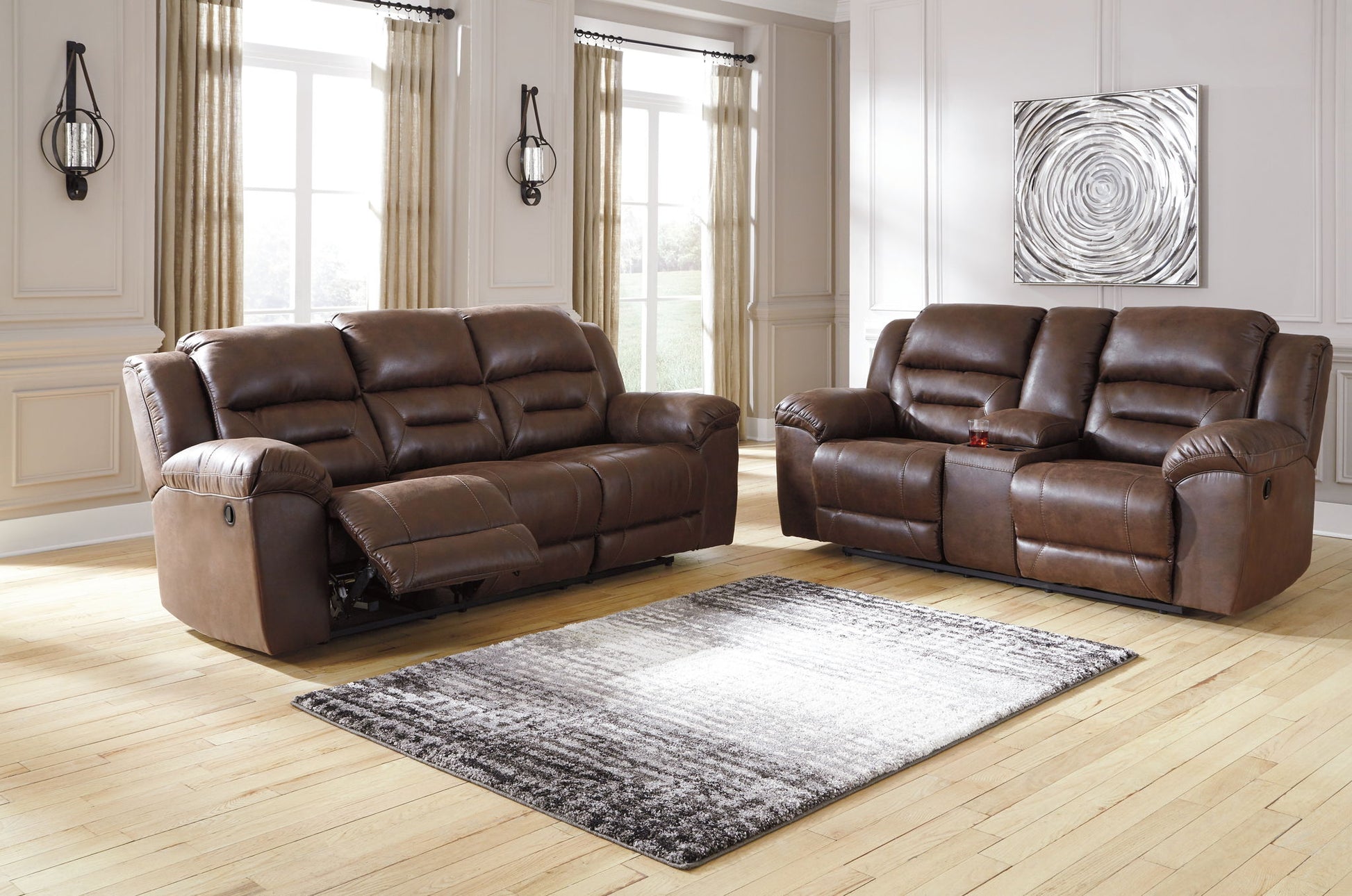 Stoneland - Reclining Sofa - Hornell Furniture Outlet