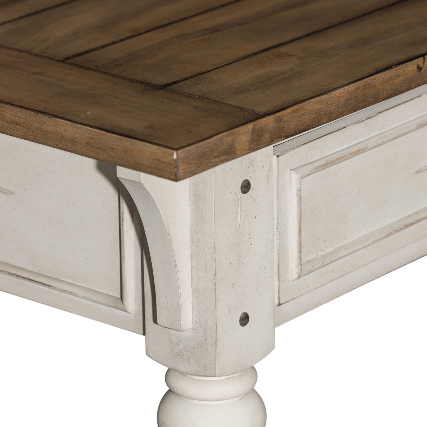 Morgan Creek - Sofa Table - White - Hornell Furniture Outlet