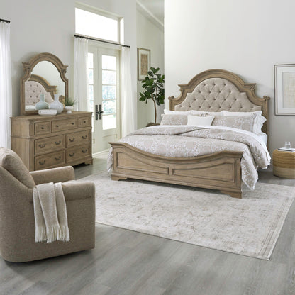 Magnolia Manor - Upholstered Bedroom Set - Hornell Furniture Outlet