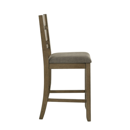 Brook Bay - Slat Back Upholstered Counter Chair (RTA) - Hornell Furniture Outlet