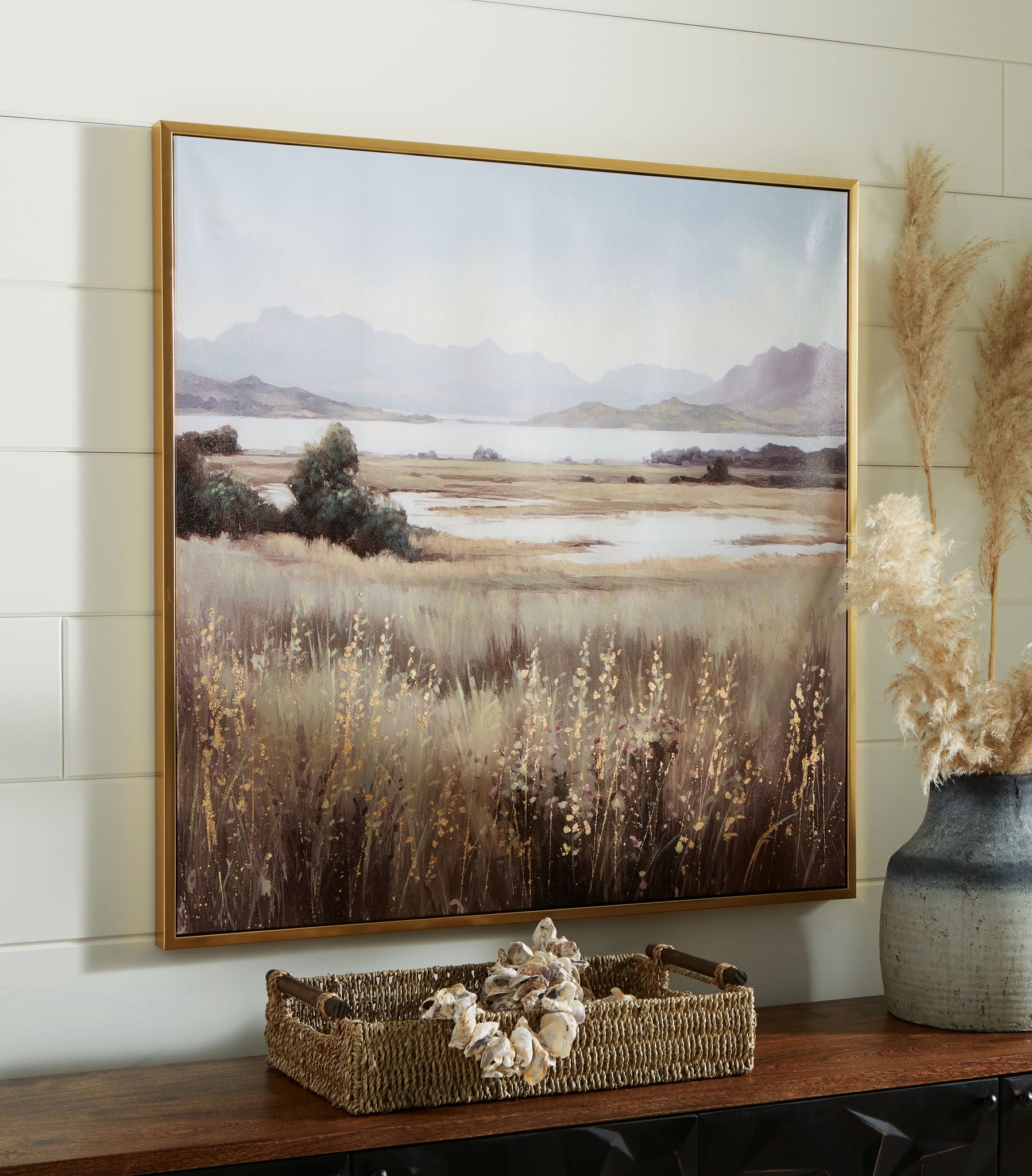 Clarkford - Multi - Wall Art - Hornell Furniture Outlet