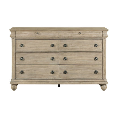 Rustic Traditions - 8 Drawer Dresser - Hornell Furniture Outlet