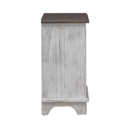 River Place - Left Pier Base - White - Hornell Furniture Outlet