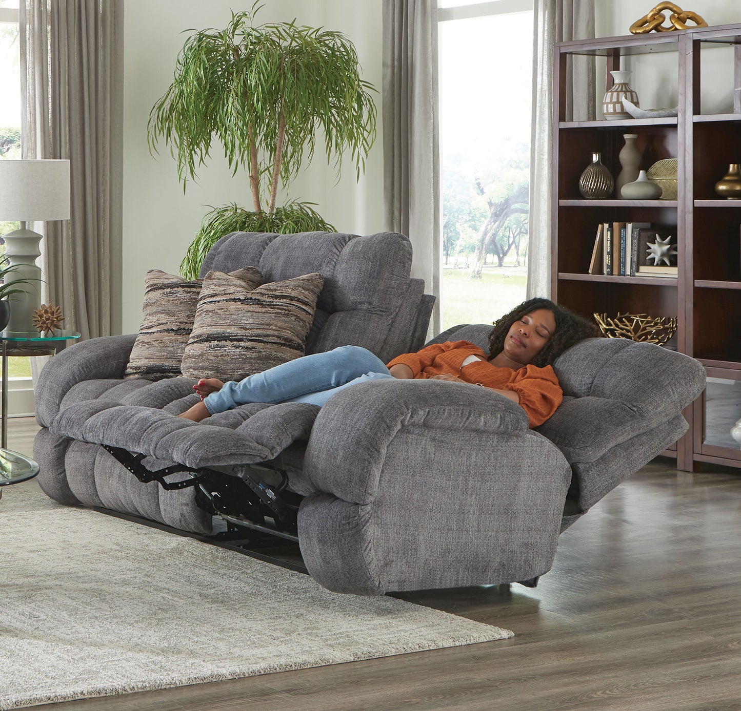 Ashland - Lay Flat Reclining Sofa - Hornell Furniture Outlet