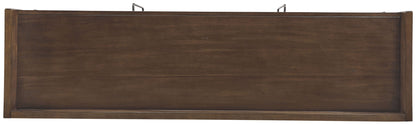 Starmore - Brown - XL TV Stand w/Fireplace Option - Hornell Furniture Outlet