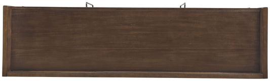 Starmore - Brown - XL TV Stand w/Fireplace Option - Hornell Furniture Outlet