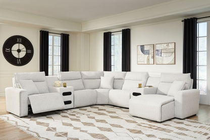 Modmax II - Reclining Sectional - Stone - Hornell Furniture Outlet