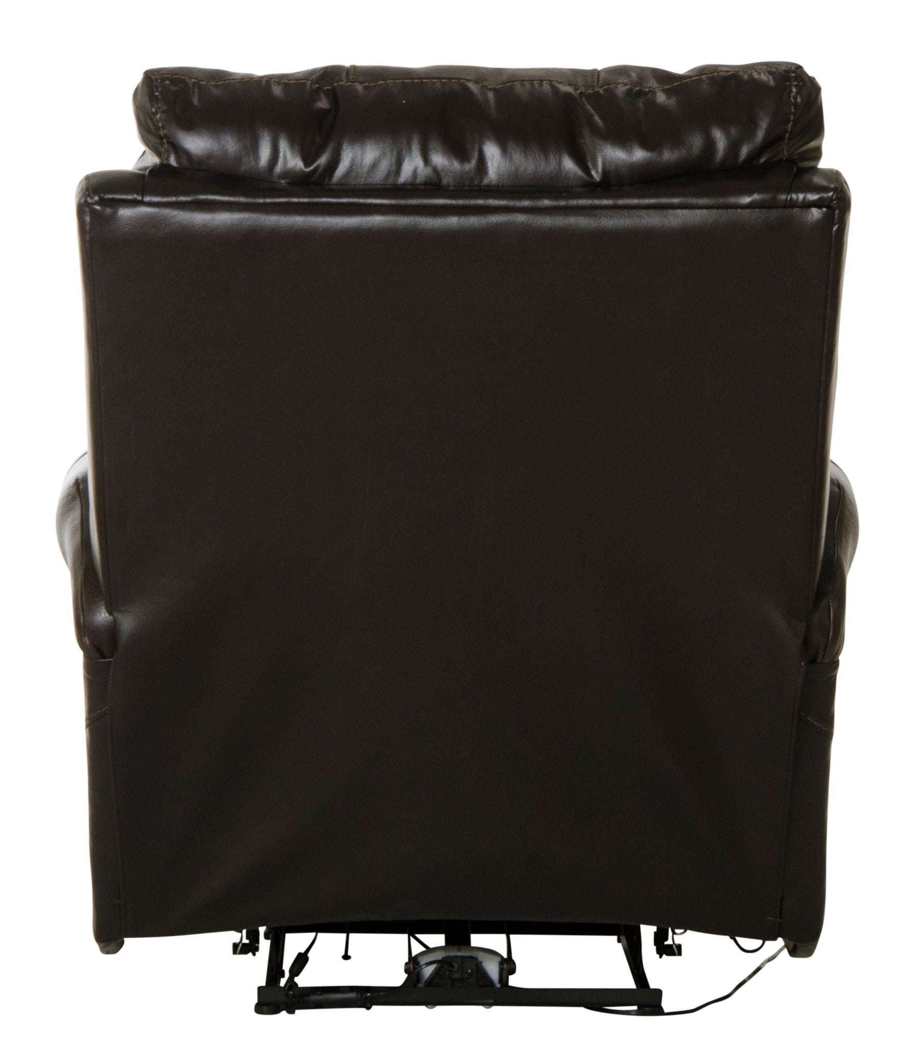 Hoffner - Power Lay Flat Recliner - Hornell Furniture Outlet