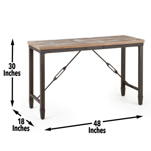 Jersey - Sofa Table - Brown - Hornell Furniture Outlet