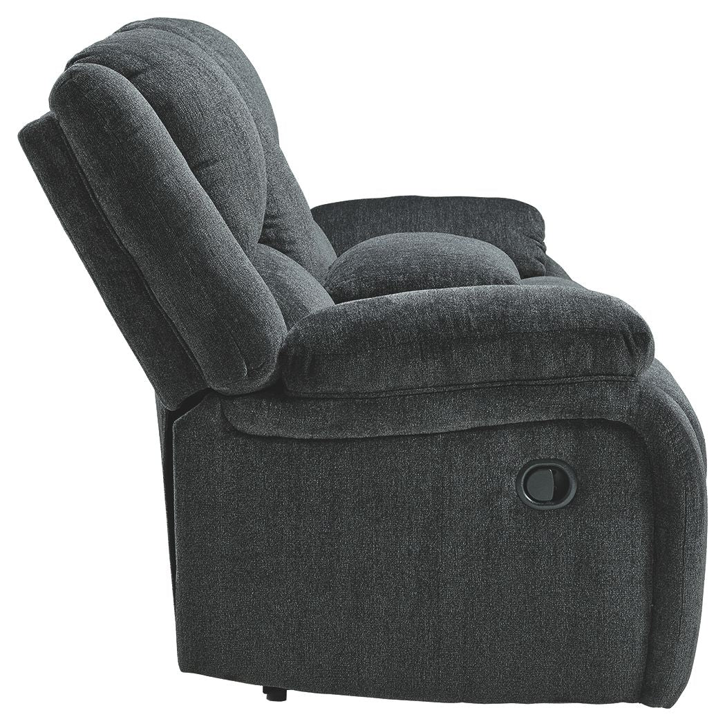 Draycoll - Reclining Loveseat - Hornell Furniture Outlet