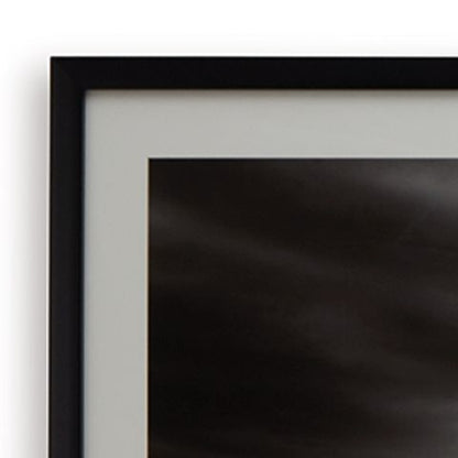 Delstone - Black / White - Wall Art - Hornell Furniture Outlet