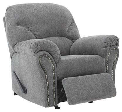 Allmaxx - Pewter - Rocker Recliner - Hornell Furniture Outlet
