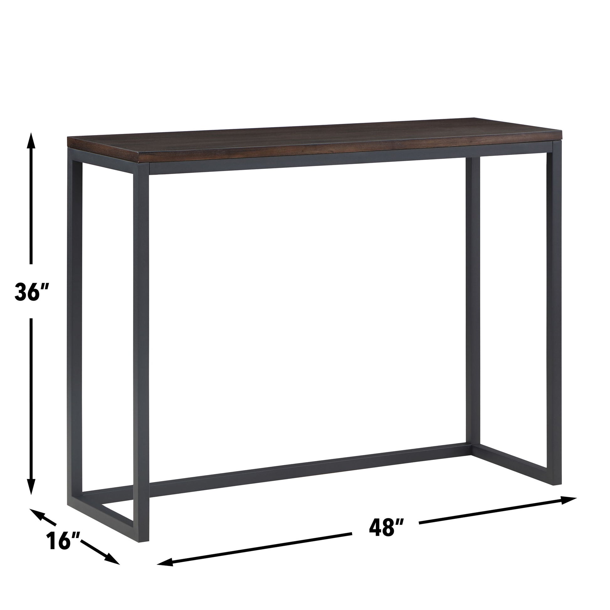 Yukon - 3 Piece Counter Bar Set - Dark Brown - Hornell Furniture Outlet
