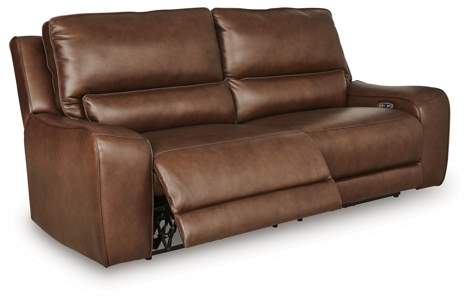 DeepWakes - 2 Seat Power Reclining Sofa With Adjustable Headrest - Hornell Furniture Outlet