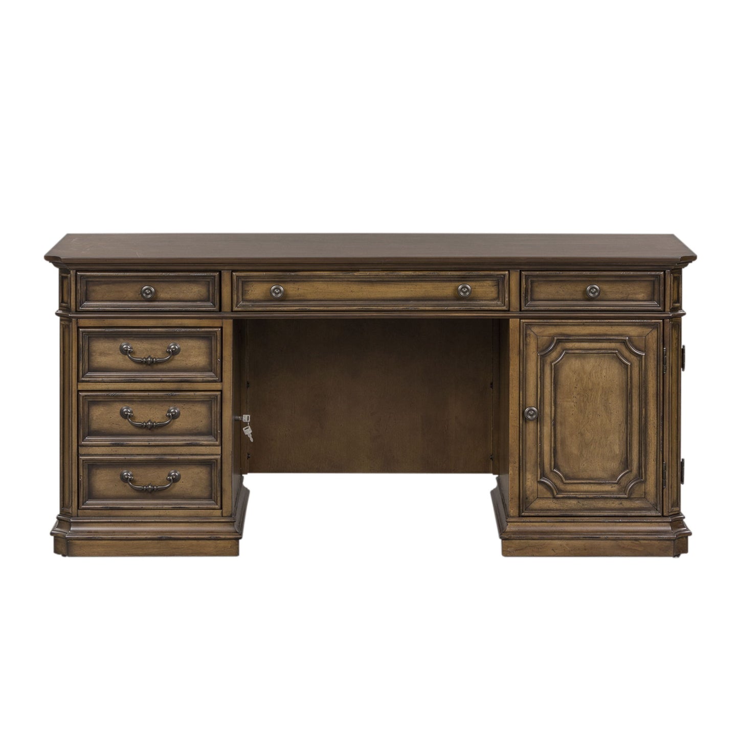 Amelia - Credenza - Dark Brown - Hornell Furniture Outlet