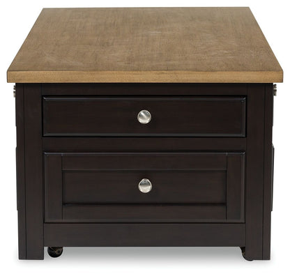 Drazmine - Brown - Lift Top Cocktail Table - Hornell Furniture Outlet