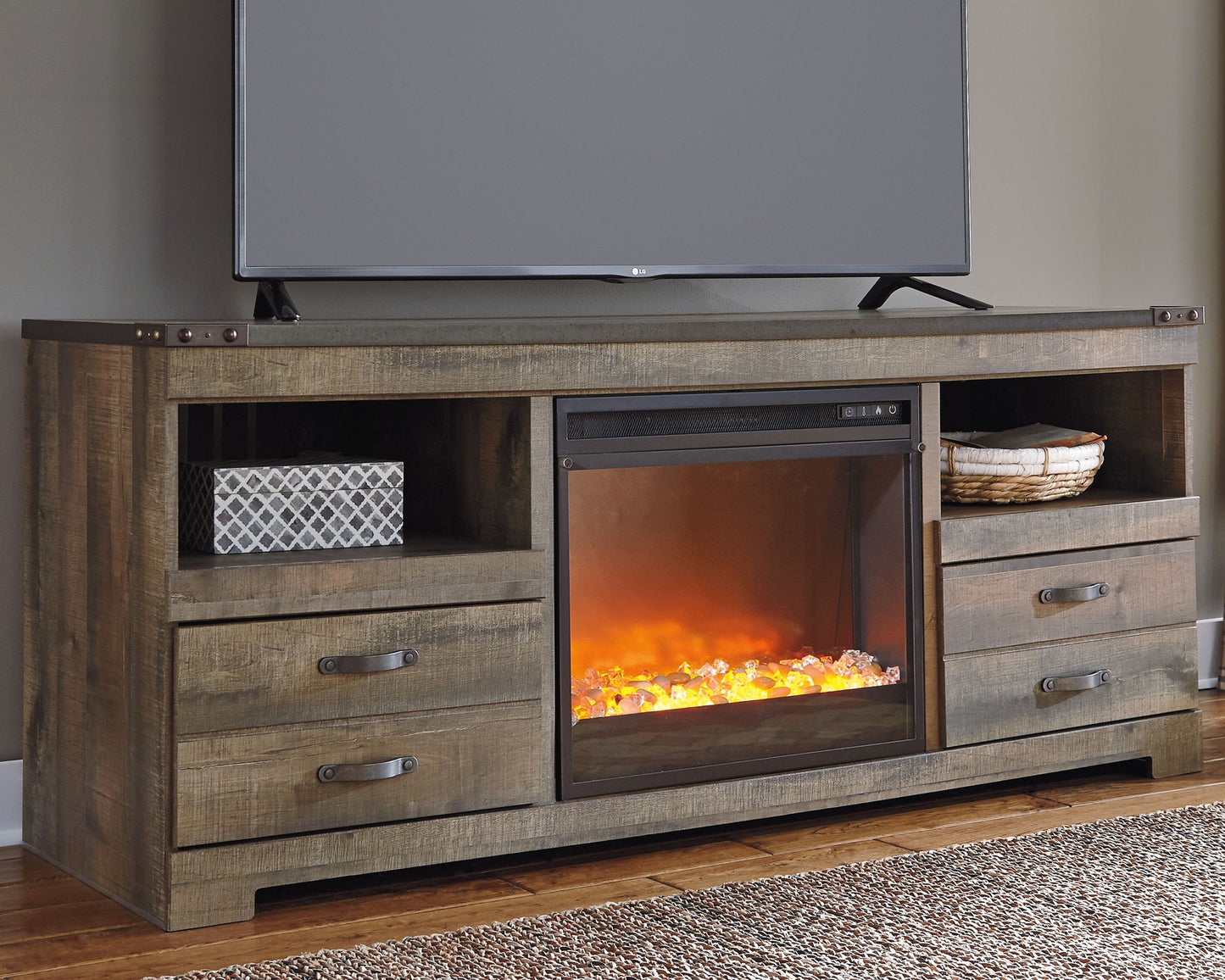 Trinell - Entertainment Center - Hornell Furniture Outlet