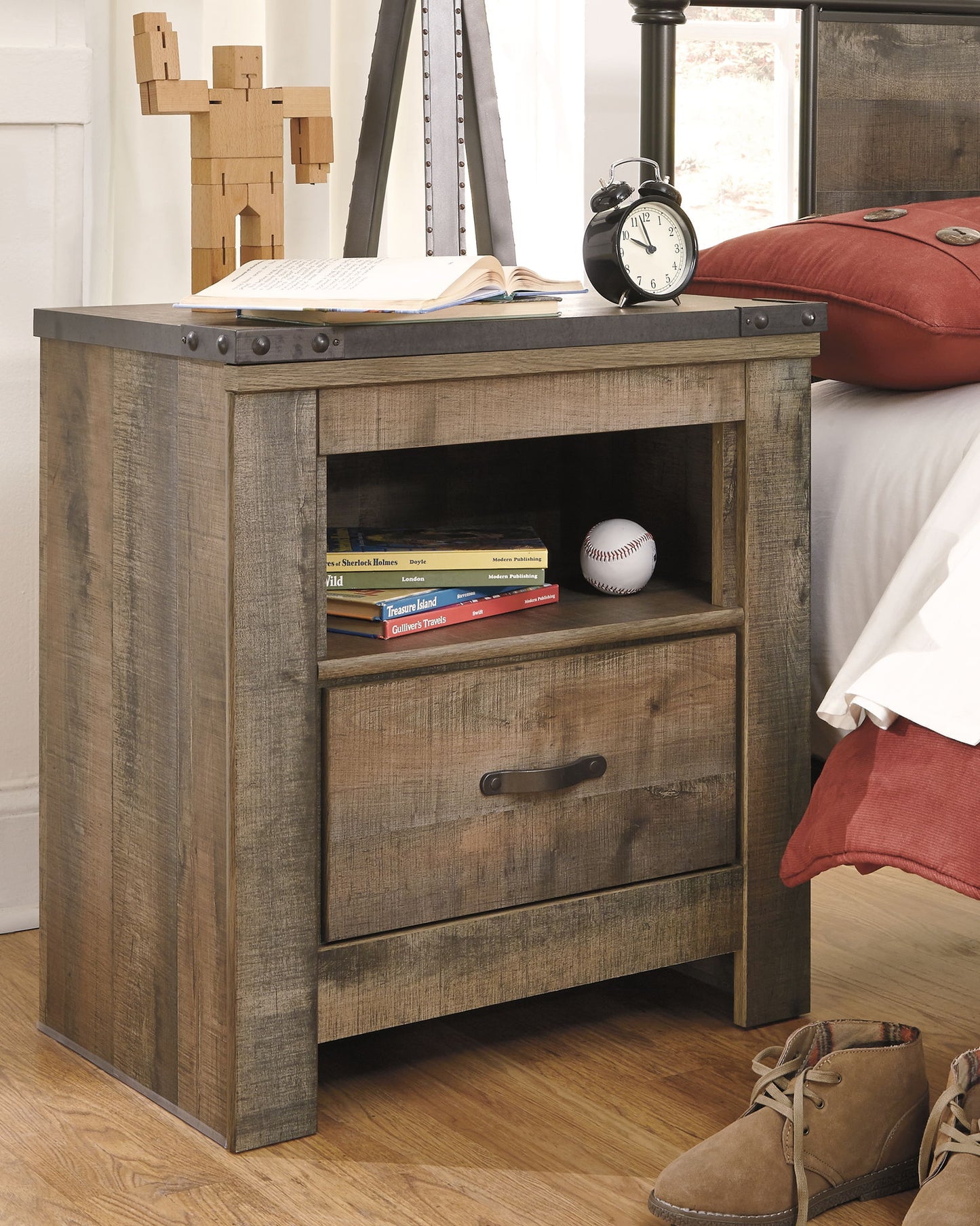 Trinell - Night Stand - Hornell Furniture Outlet