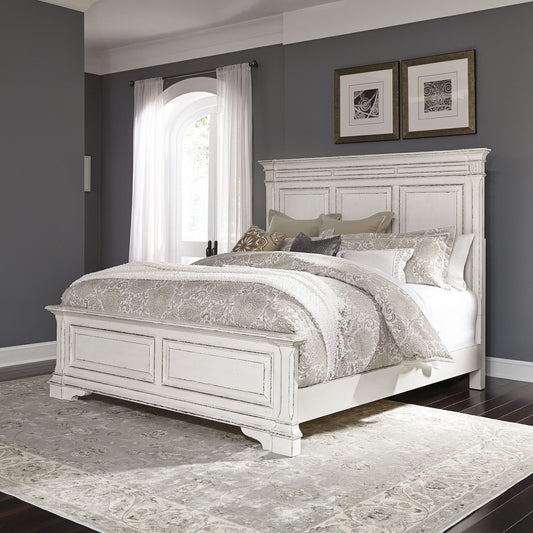 Abbey Park - Panel Bed - Hornell Furniture Outlet