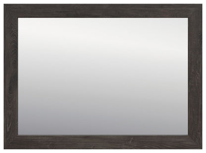 Fraluna - Charcoal - Bedroom Mirror - Hornell Furniture Outlet