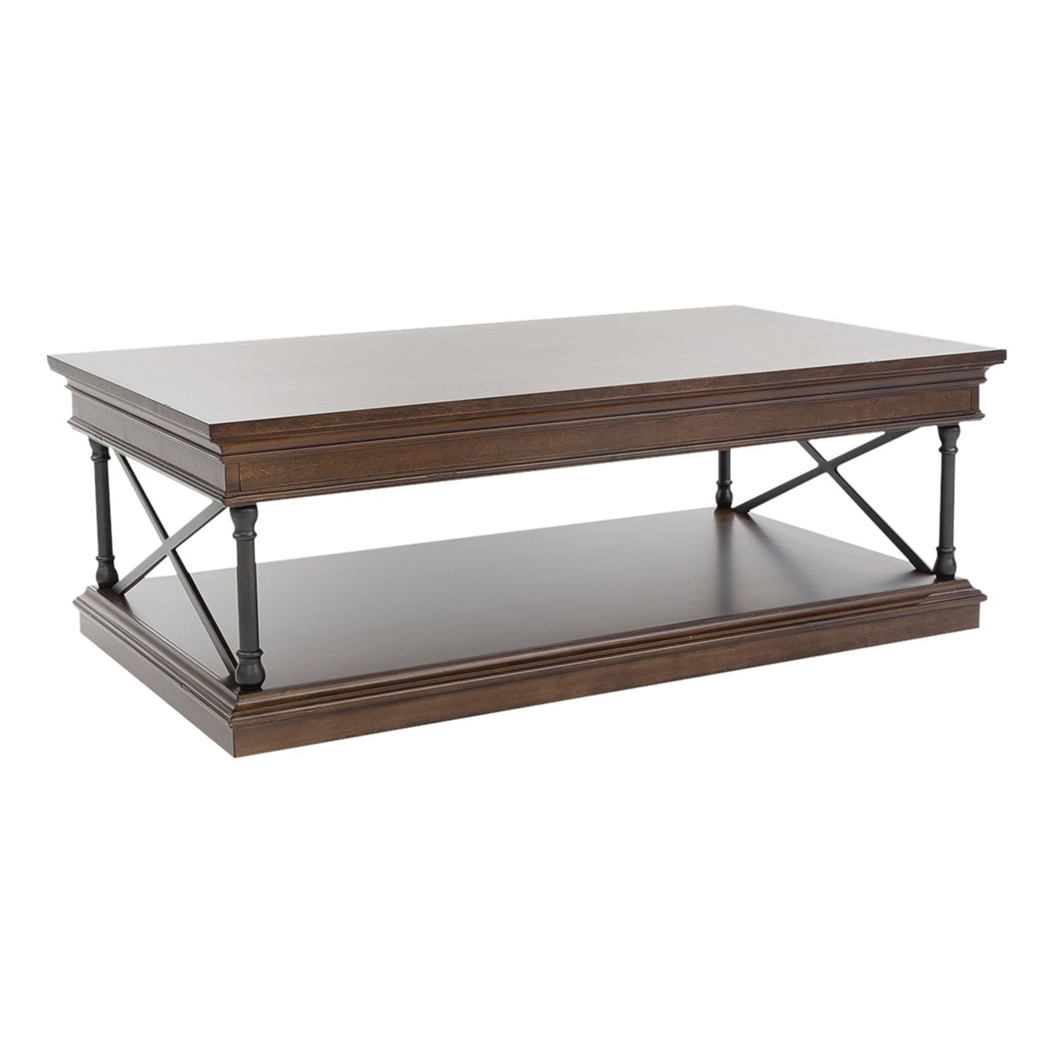 Tribeca - 3 Piece Table Set - Dark Brown - Hornell Furniture Outlet