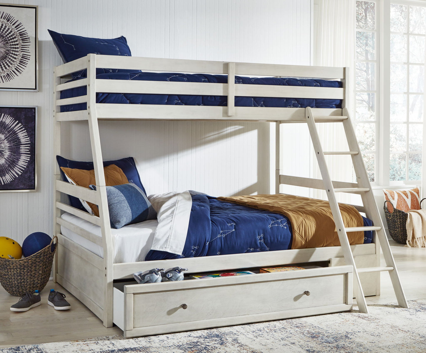 Robbinsdale - Bunk Bed With Storage - Hornell Furniture Outlet