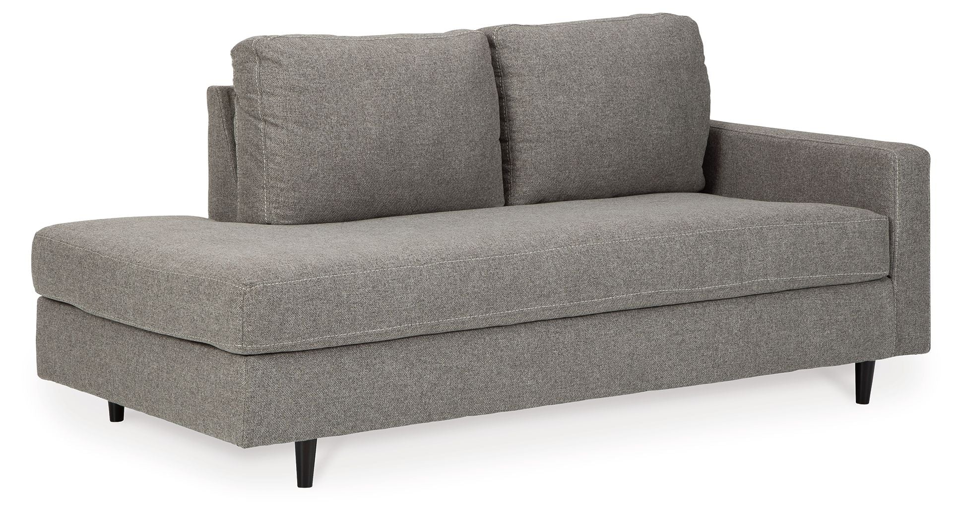 Lyman - RAF Corner Chaise - Graphite - Hornell Furniture Outlet