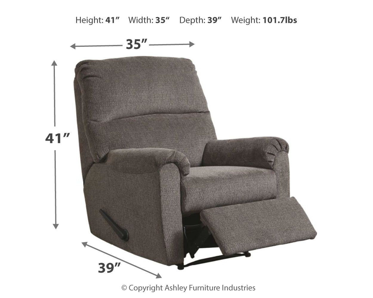 Nerviano - Recliner - Hornell Furniture Outlet
