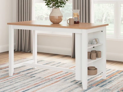 Gesthaven - Rectangular Dining Room Counter Table - Hornell Furniture Outlet