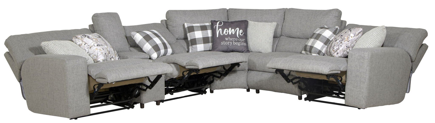 Rockport - Reclining Sectional - Hornell Furniture Outlet
