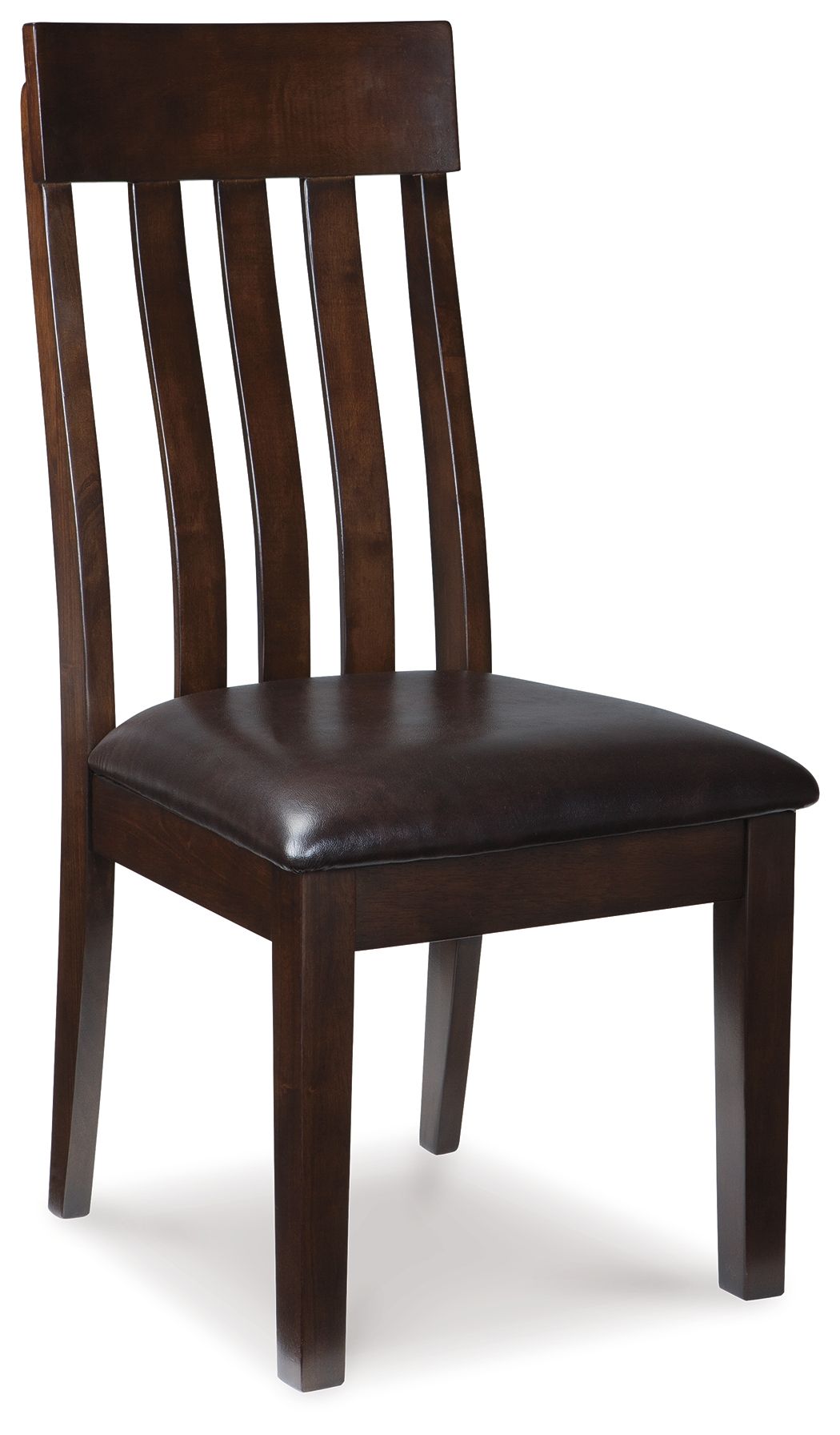 Haddigan - Dining UPH Side Chair (Set of 2) - Dark Brown - Hornell Furniture Outlet
