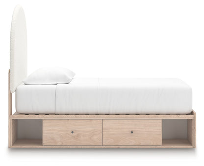 Arloster - Upholstered Panel Bed - Hornell Furniture Outlet