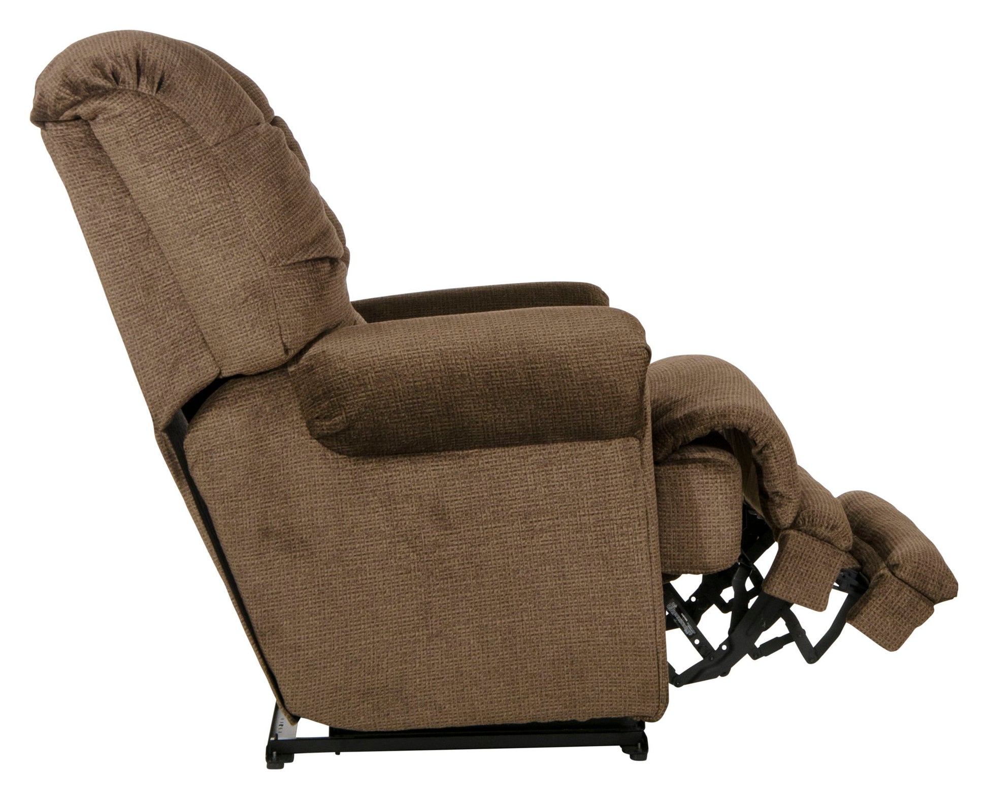 Malone - Power Lay Flat Recliner With Extended Ottoman - Hornell Furniture Outlet