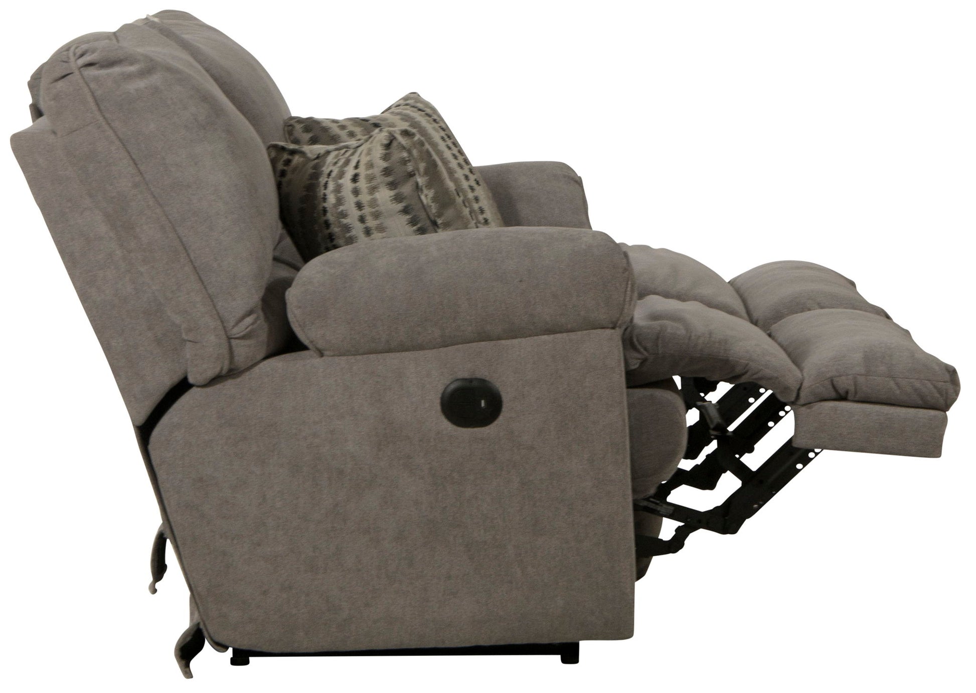 Sadler - Lay Flat Reclining Console Loveseat - Hornell Furniture Outlet