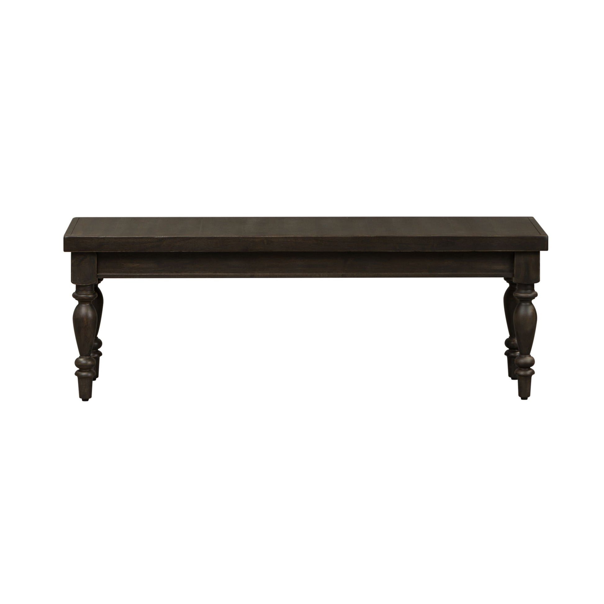 Harvest Home - Backless Bench - Black - Hornell Furniture Outlet