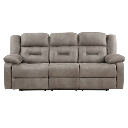 Abilene - Manual Sofa - Tan - Hornell Furniture Outlet