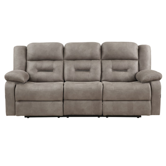 Abilene - Manual Sofa - Tan - Hornell Furniture Outlet