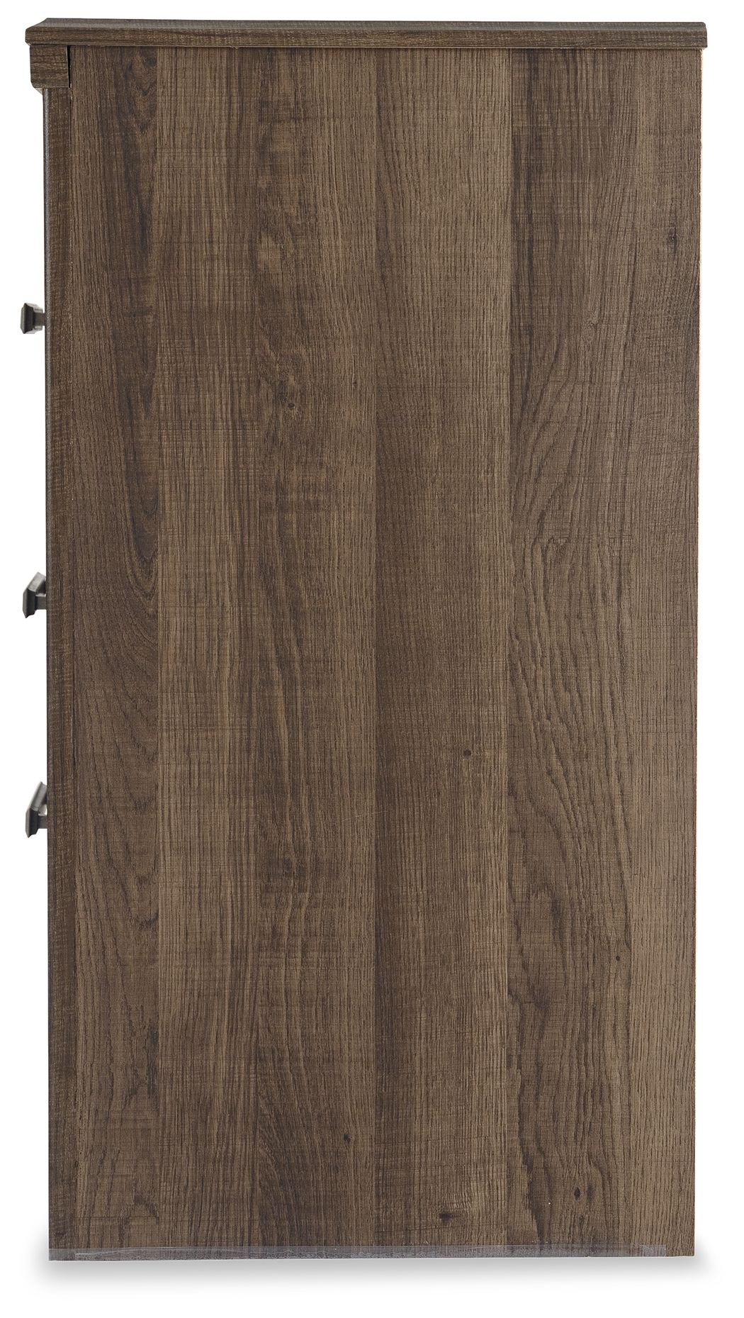 Juararo - Dark Brown - Two Drawer Night Stand - Hornell Furniture Outlet