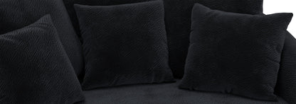 Matty - Round Accent Cuddle Chaise - Hornell Furniture Outlet
