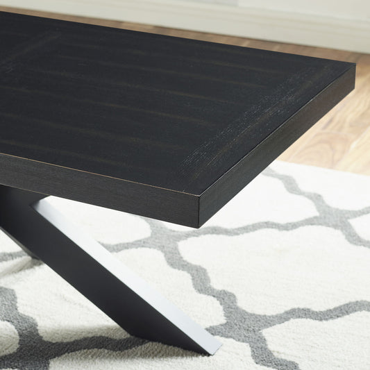 Harris - Cocktail Table - Black - Hornell Furniture Outlet