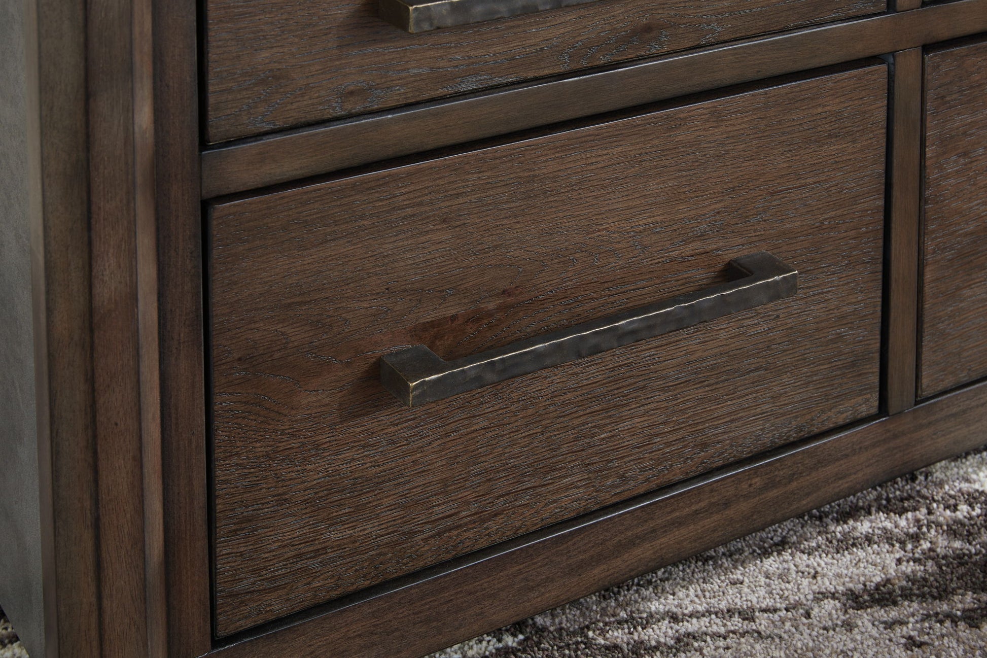 Kallenny - Brown / Gray - Square Cocktail Table - Hornell Furniture Outlet
