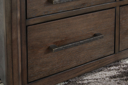 Kallenny - Brown / Gray - Square Cocktail Table - Hornell Furniture Outlet
