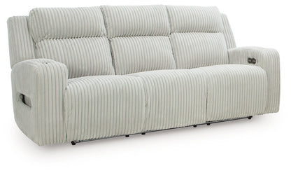 Forest Lake - Power Reclining Sofa With Adj Headrest - Hornell Furniture Outlet