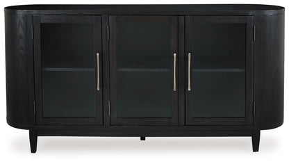 Rowanbeck - Black - Dining Room Server - Hornell Furniture Outlet