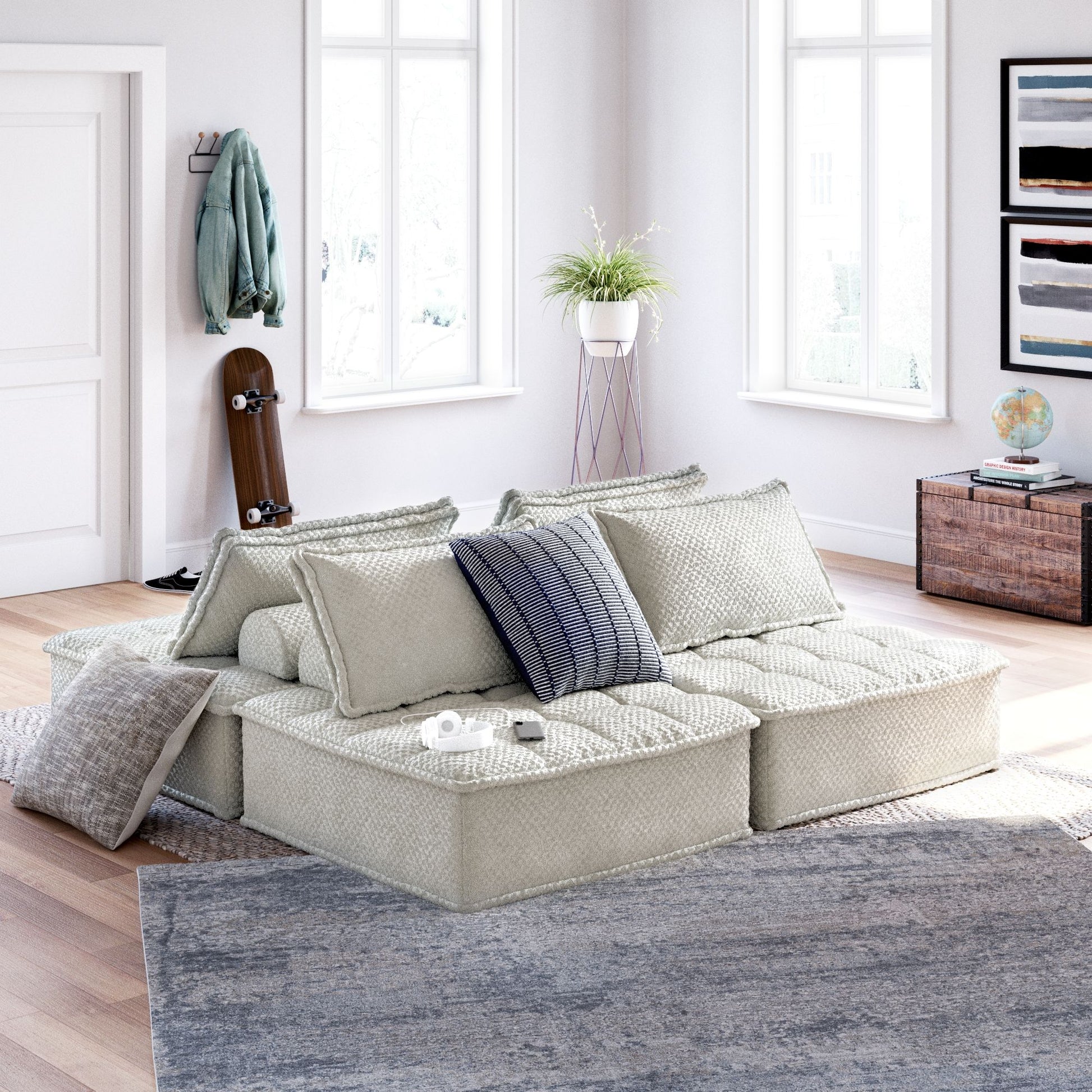 Bales - Sectional - Hornell Furniture Outlet