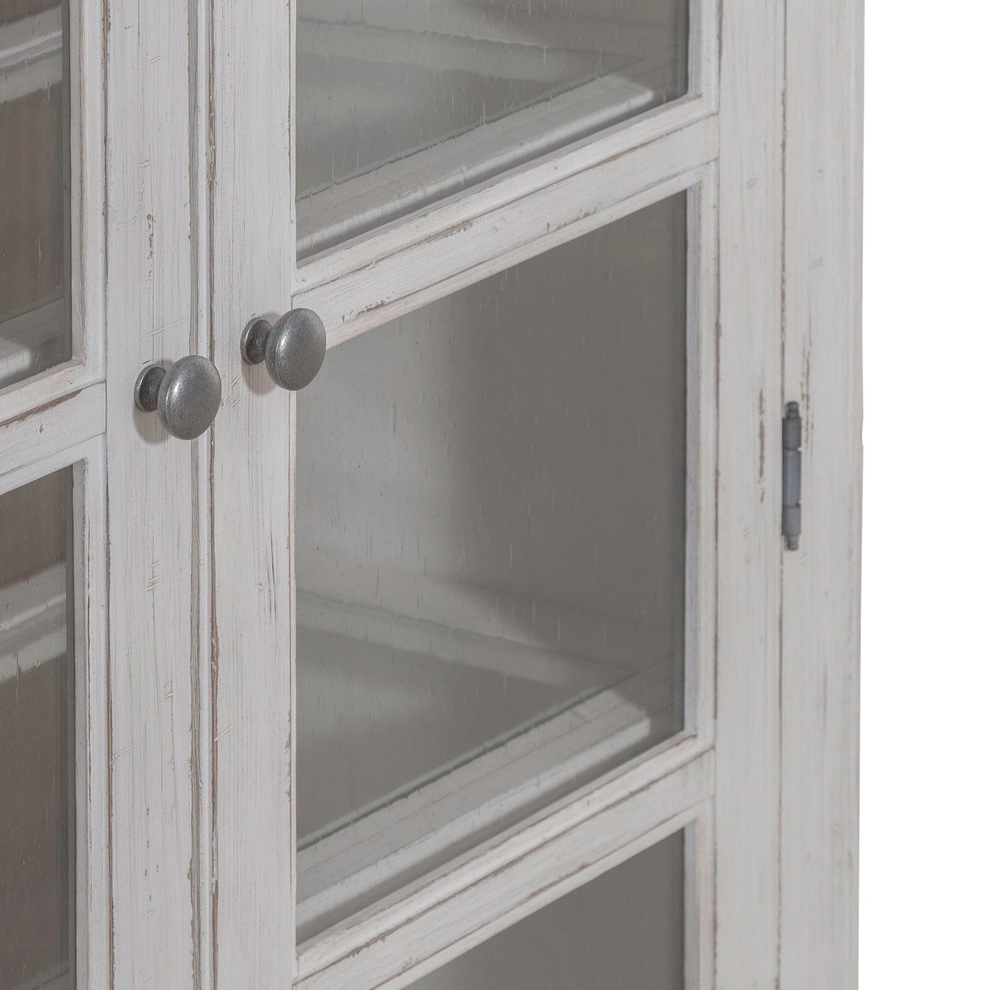 River Place - Curio Hutch - White - Hornell Furniture Outlet