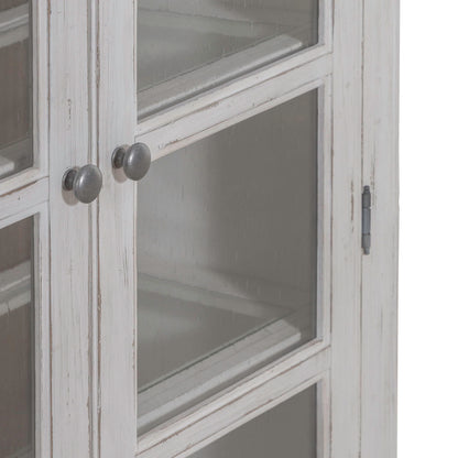 River Place - Curio Hutch - White - Hornell Furniture Outlet