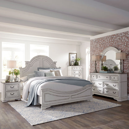 Magnolia Manor - Panel Bedroom Set - Hornell Furniture Outlet