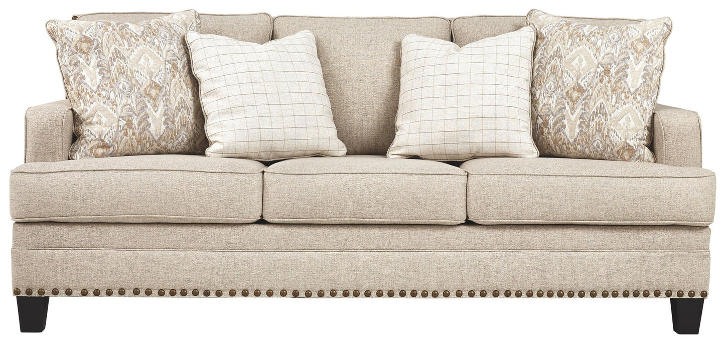 Claredon - Linen - Sofa - Hornell Furniture Outlet