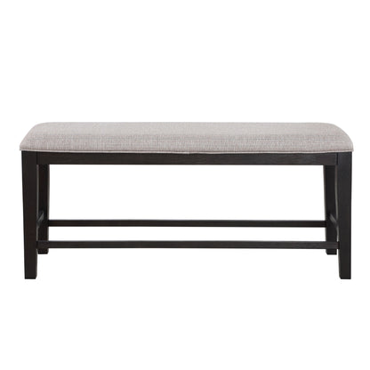Halle - Counter Bench - Dark Brown - Hornell Furniture Outlet